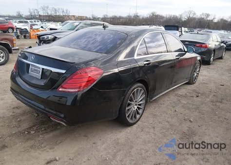 2015 Mercedes-Benz S 550 z USA, uszkodzony, nr VIN WDDUG8CB1FA129964